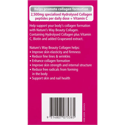 Nature's Way Beauty Collagen Tablets 120 pack