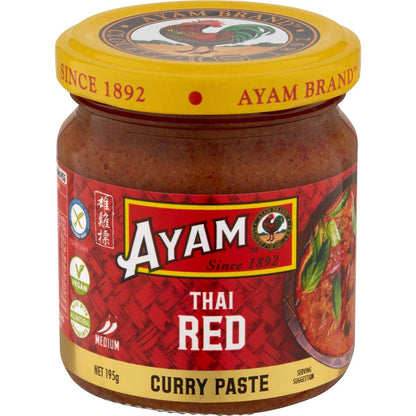 Ayam Paste Thai Red Curry 195g
