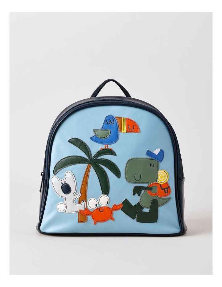 Character Backpack in Blue
