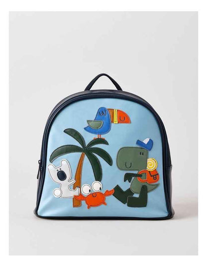 Character Backpack in Blue