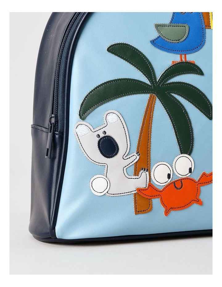 Character Backpack in Blue