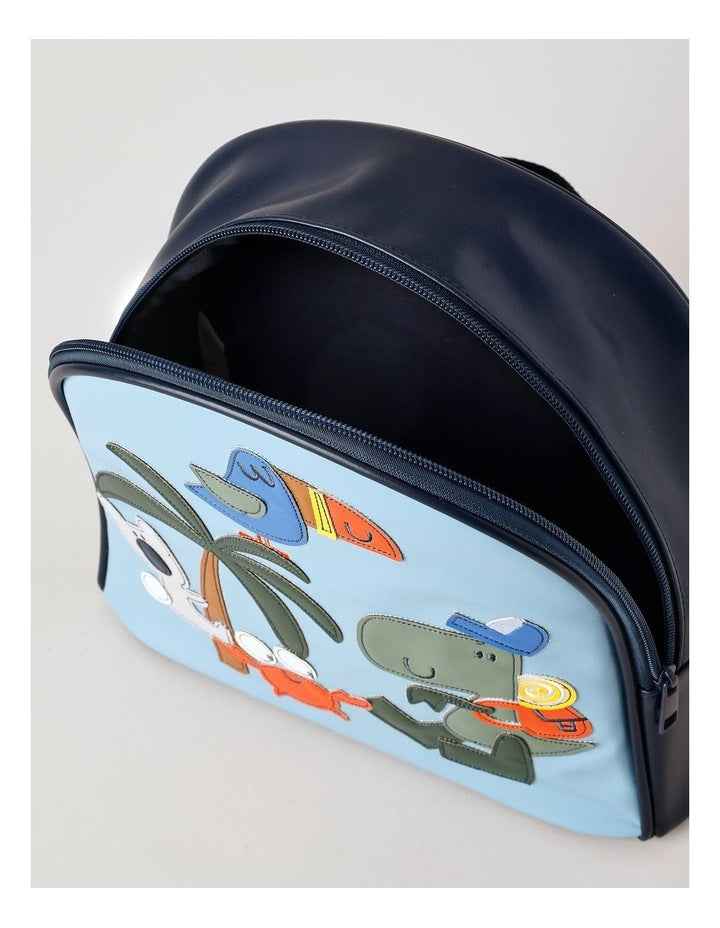 Character Backpack in Blue