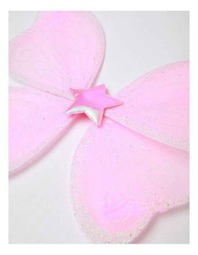 Rainbow Wings and Skirt Set in Pink