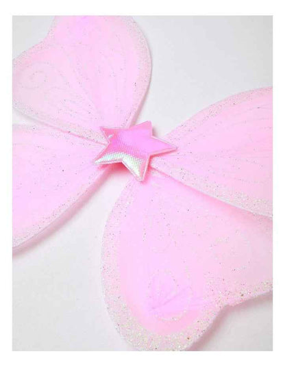 Rainbow Wings and Skirt Set in Pink