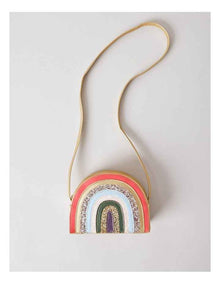 Girls Novelty Rainbow Bag in Pink