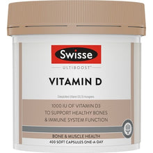 Swisse Ultiboost Vitamin D Capsules 400 pack