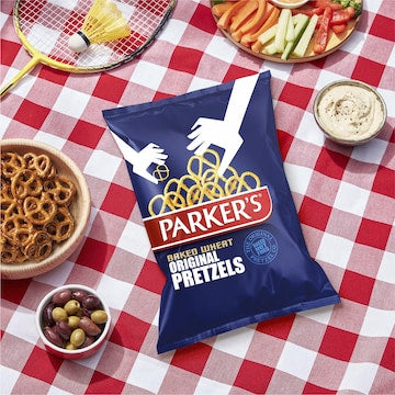 Parker's Oven Baked Wheat Pretzel Twists Share Pack 200g