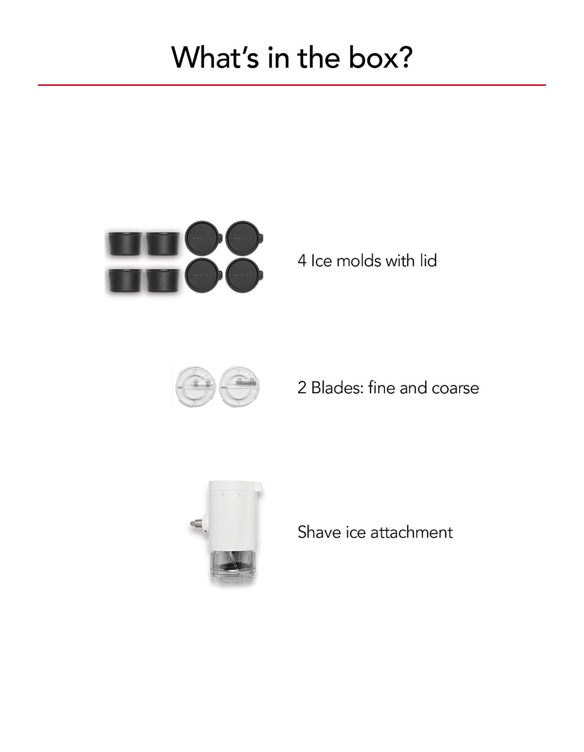 Ice Shaver Attachment