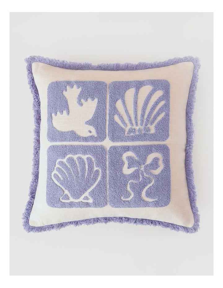 Paloma Cushion in Blackcurrant