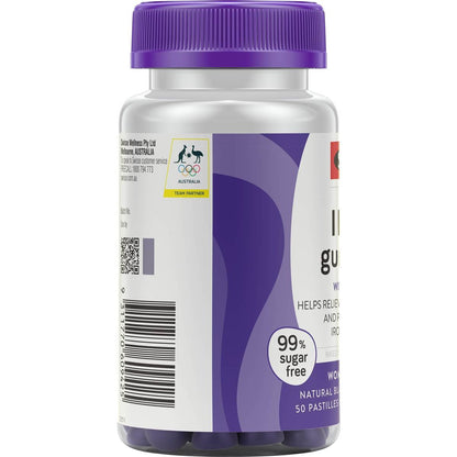 Swisse Ultiboost Iron Gummies Helps Relieve Fatigue 50 pack