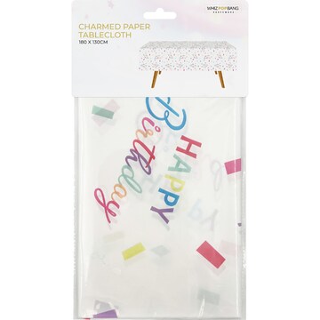 Whiz Pop Bang Charmed Paper Tablecloth each