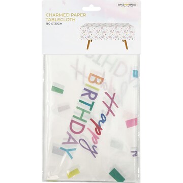 Whiz Pop Bang Charmed Paper Tablecloth each