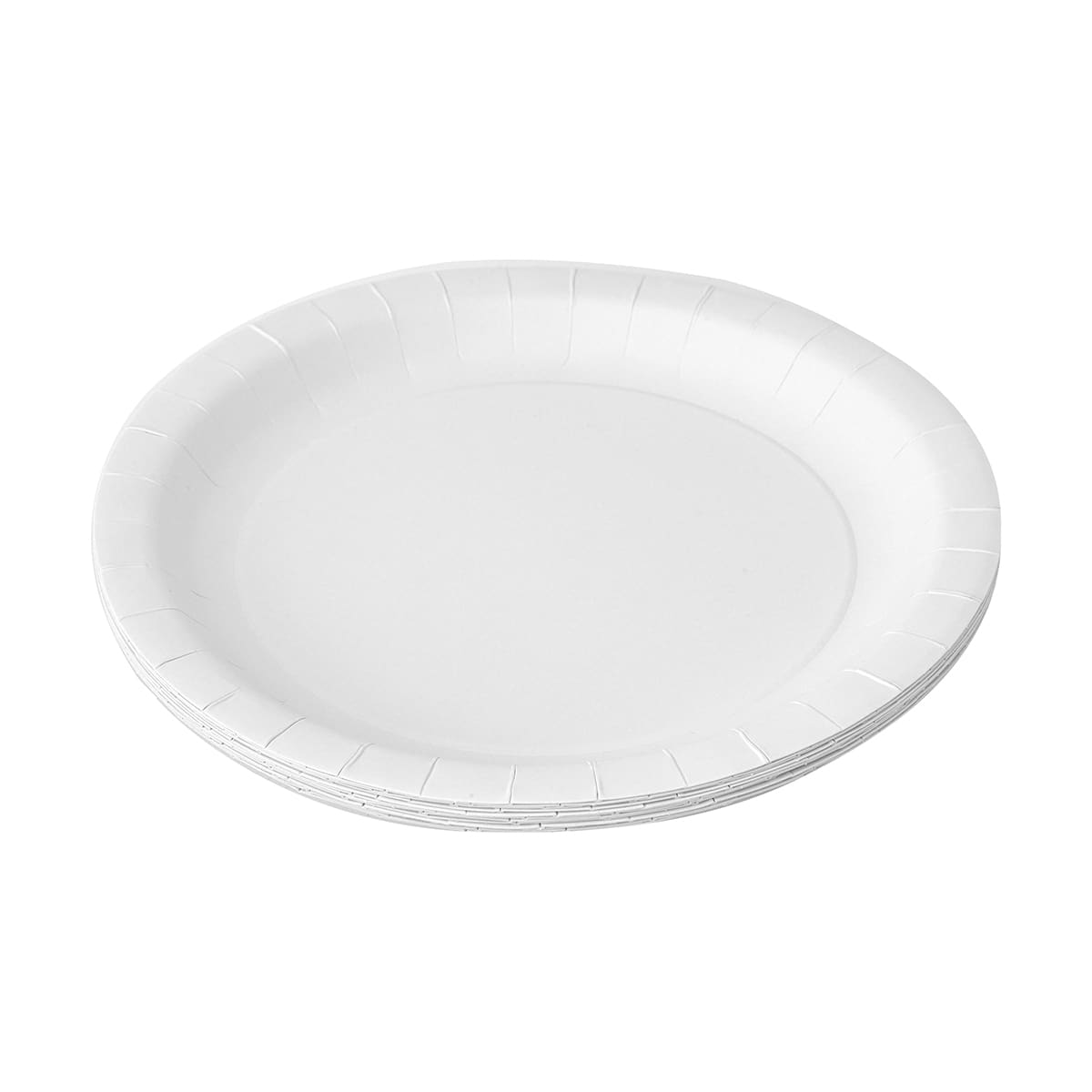 12 Pack White Dessert Paper Plates
