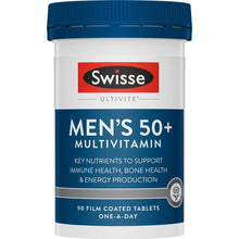 Swisse Ultivite Men's 50+ Multivitamin Tablets 90 pack