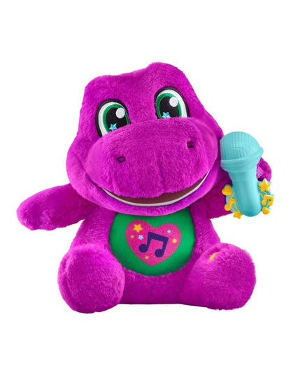 Fisher Price Barneys World Sing Along Barney Plush