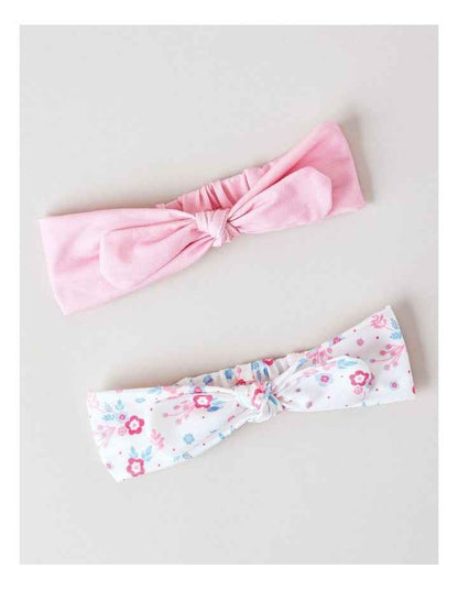Soft Printed Bow Headband in Multi