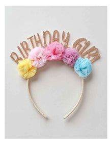 Birthday Headband in Multi