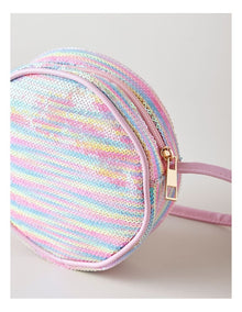 Girls Sequin Crossbody Bag in Multi