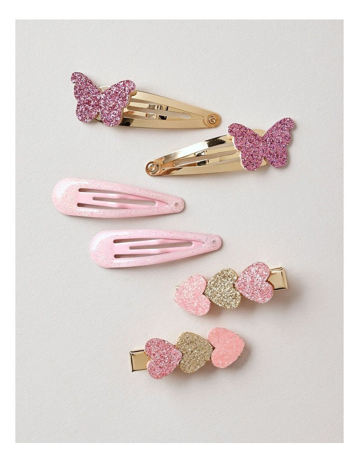 Milkshake Girls New Novelty Clips in Multi