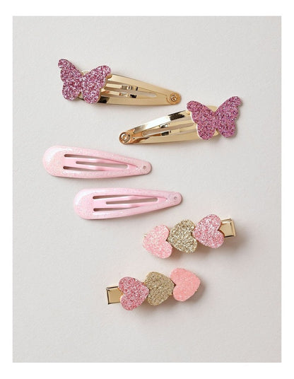 Milkshake Girls New Novelty Clips in Multi