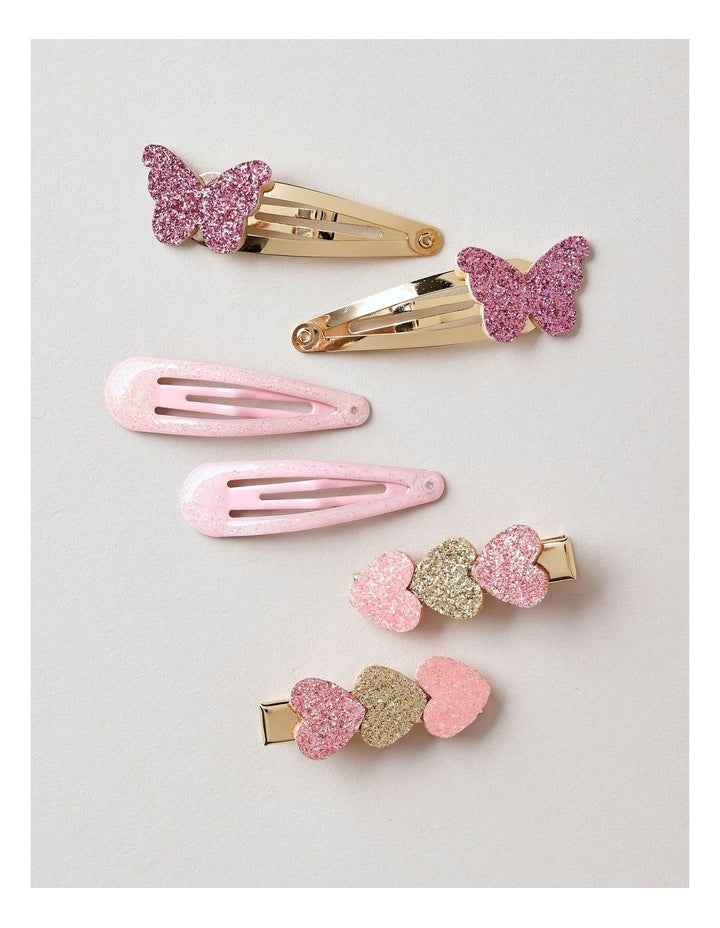 Milkshake Girls New Novelty Clips in Multi