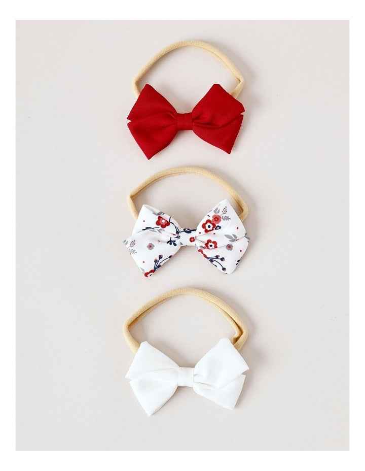 Sprout Girls Decorative Hair Bows in Multi