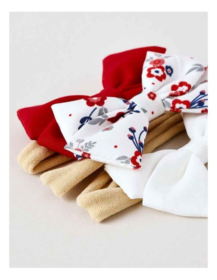 Sprout Girls Decorative Hair Bows in Multi