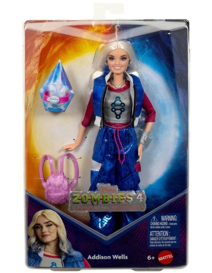 Zombies 4: Dawn of the Vampires Addison Wells Doll & Accessories