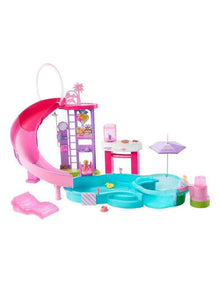 Dream Pool Playset with Slide & Bubbling Hot Tub