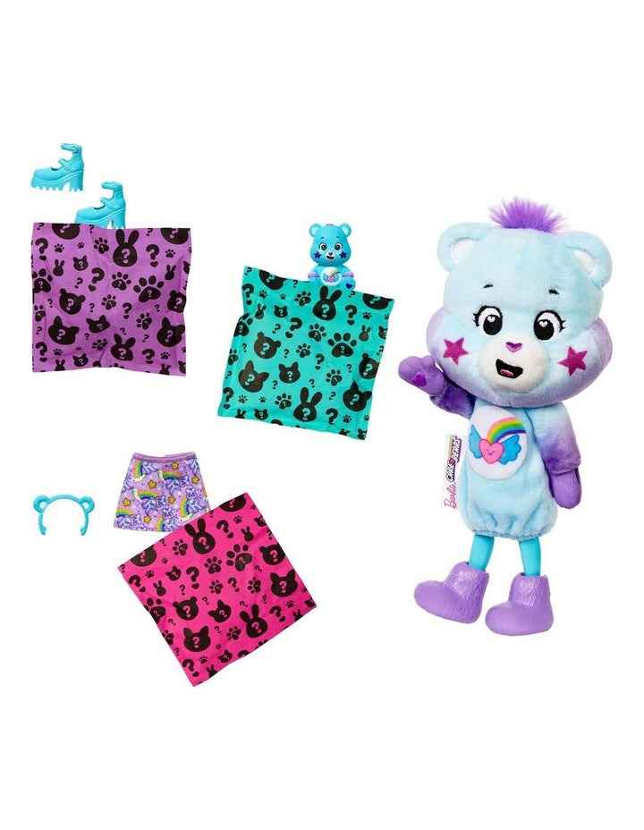Cutie Reveal Care Bears Chelsea Small Dolls & Accessories Assorted