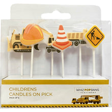 Whiz Pop Bang Children's Candles On Pick 5 Pack