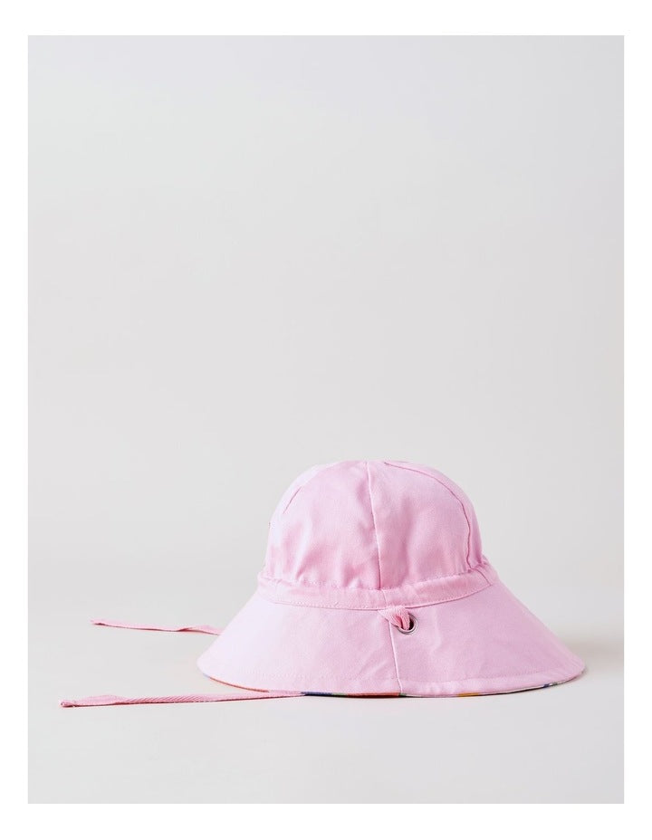 Girl Sun Hat in Pink
