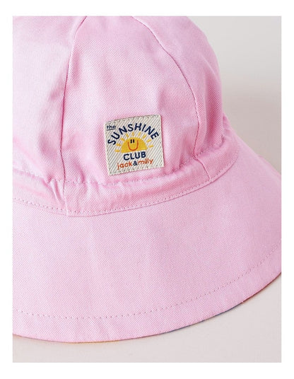 Girl Sun Hat in Pink