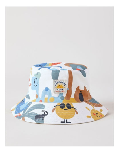 Boy Printed Bucket Hat in All Over Print