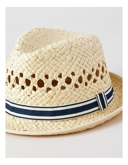Trilby Plain With Air Vents in Natural