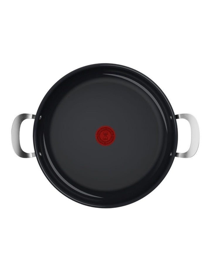 Enjoy Ceramic Induc HA ShallowPan With Lid 30cm in Black Sparkles