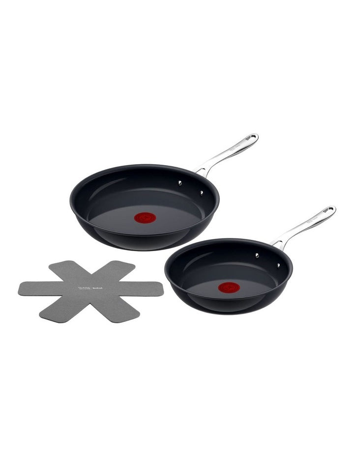 Enjoy Ceramic Induc HA Twin Pack 24cm/28cm in Black Sparkles