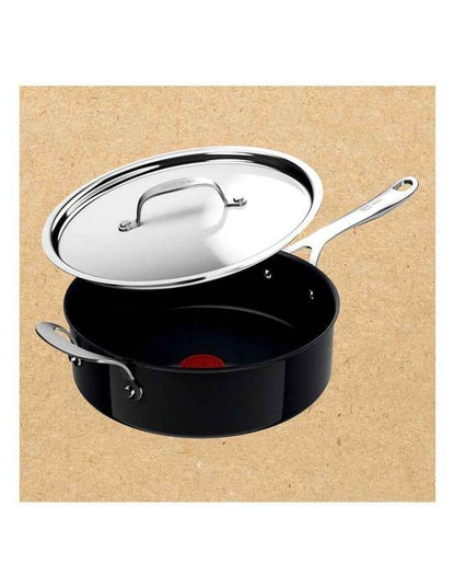 Enjoy Ceramic Induc HA With Pan Protectors Set Of 5 in Black Sparkles