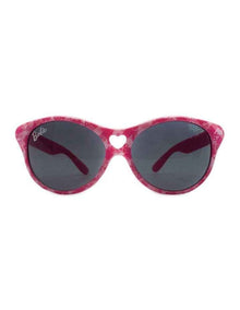 Printed Round Sunglasses - UV Protection