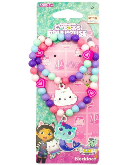 Beaded Necklace and Bracelet Set in Multi