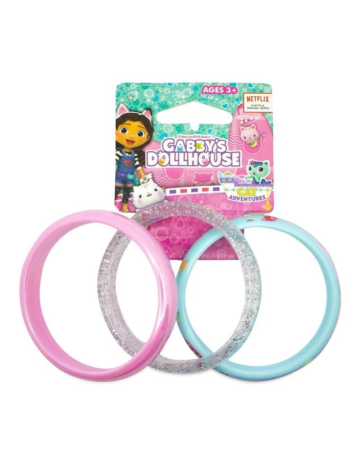 Dollhouse Shimmer Bangles 3 Pack in Multi