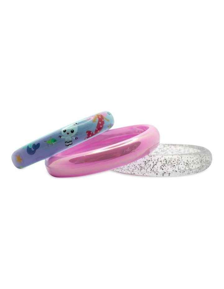 Dollhouse Shimmer Bangles 3 Pack in Multi