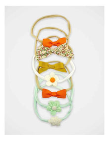 Floral Hair Wrap 7 Pack in Multi