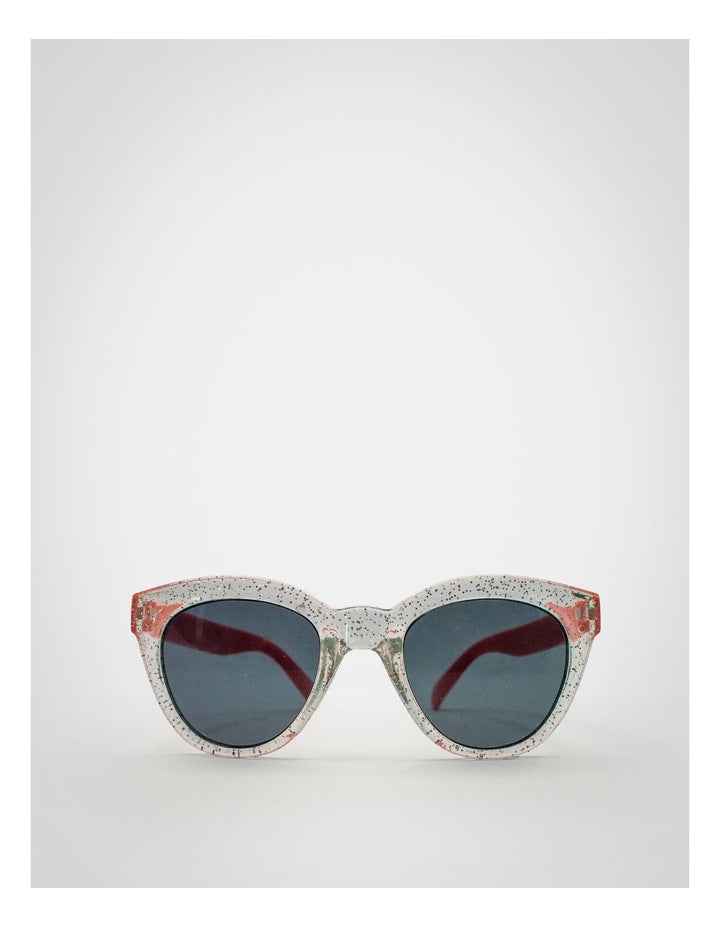 Baby Glitter Sunglasses with Peach Arms in Multi