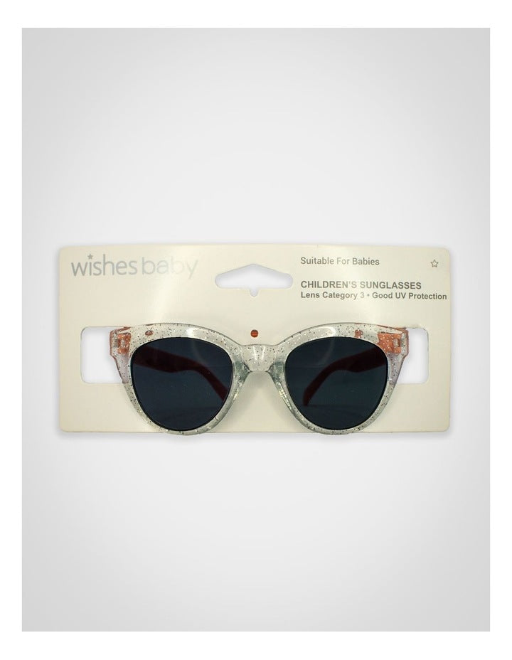 Baby Glitter Sunglasses with Peach Arms in Multi