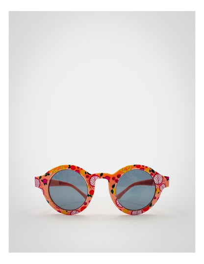 Baby Fruit Print Round Sunglasses in Multi
