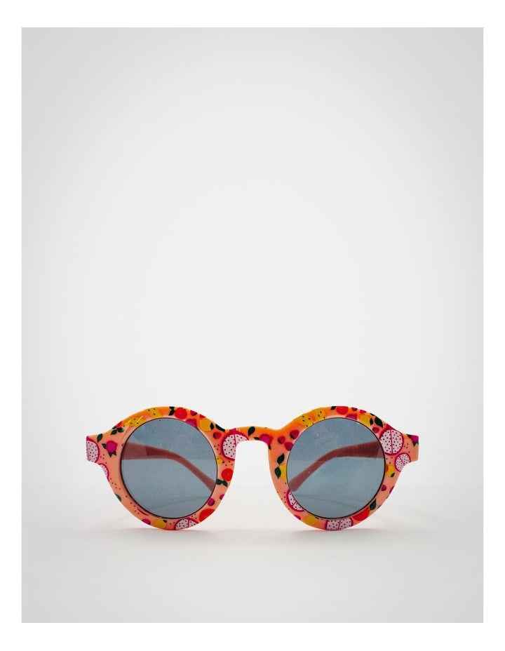 Baby Fruit Print Round Sunglasses in Multi