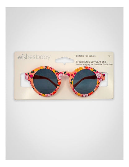 Baby Fruit Print Round Sunglasses in Multi