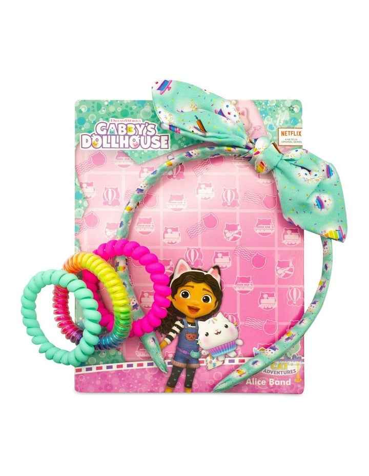 Aliceband and Spiral Hairtie Set in Multi