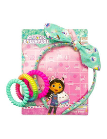 Aliceband and Spiral Hairtie Set in Multi